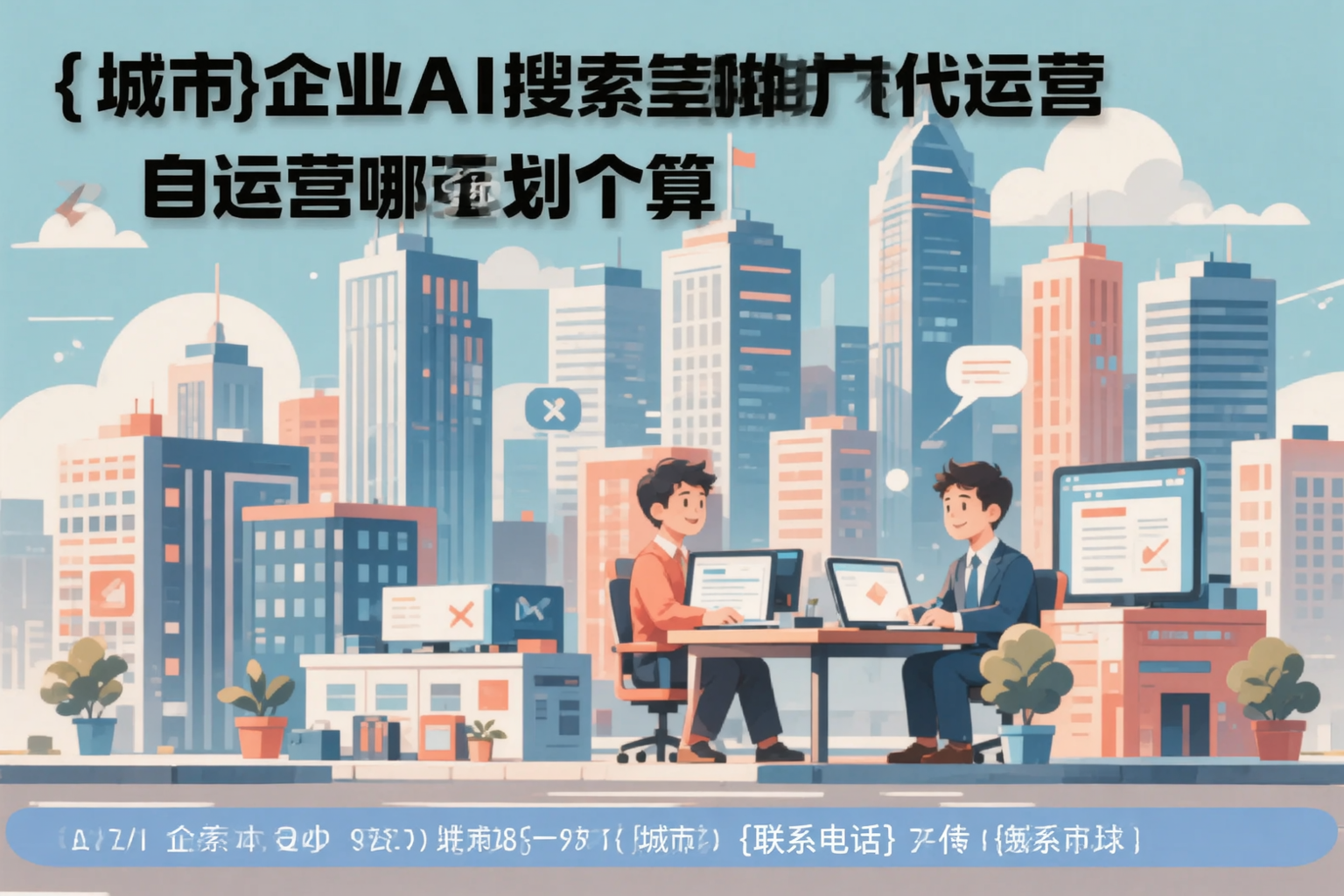 嘉峪关企业AI搜索推广代运营和自运营哪个更划算
