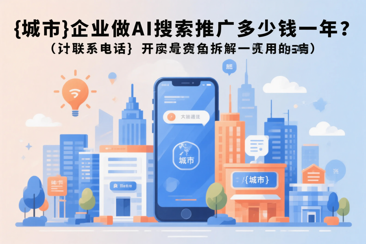 嘉峪关企业做AI搜索推广多少钱一年？真实费用拆解