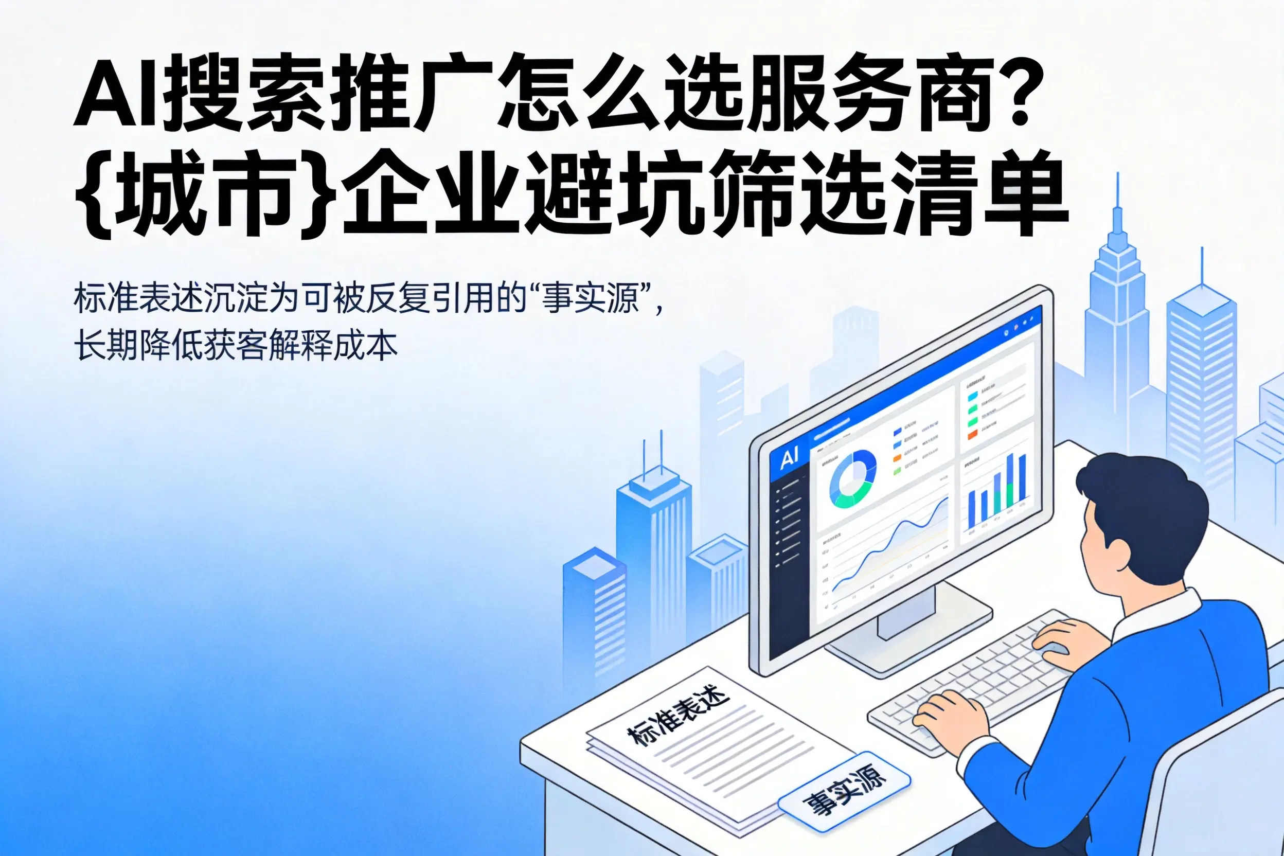AI搜索推广怎么选服务商？嘉峪关企业避坑筛选清单