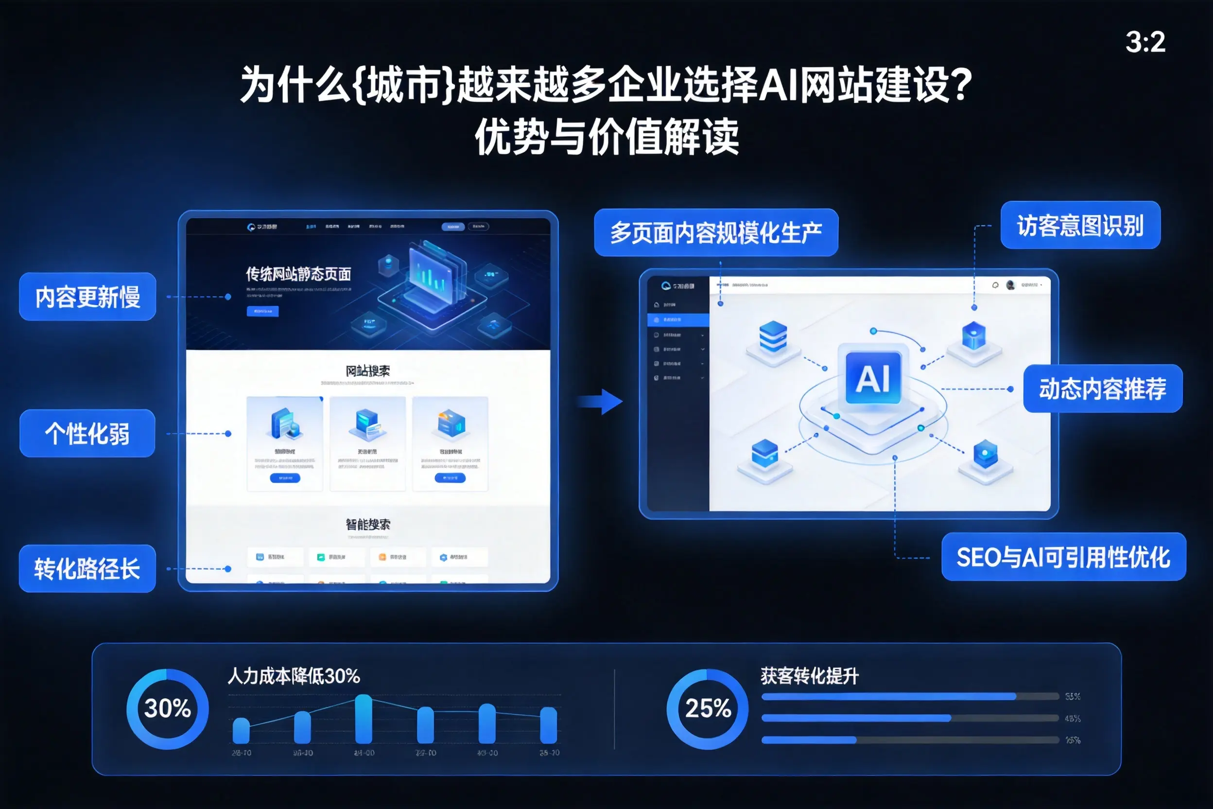 为什么嘉峪关越来越多企业选择AI网站建设？优势与价值解读