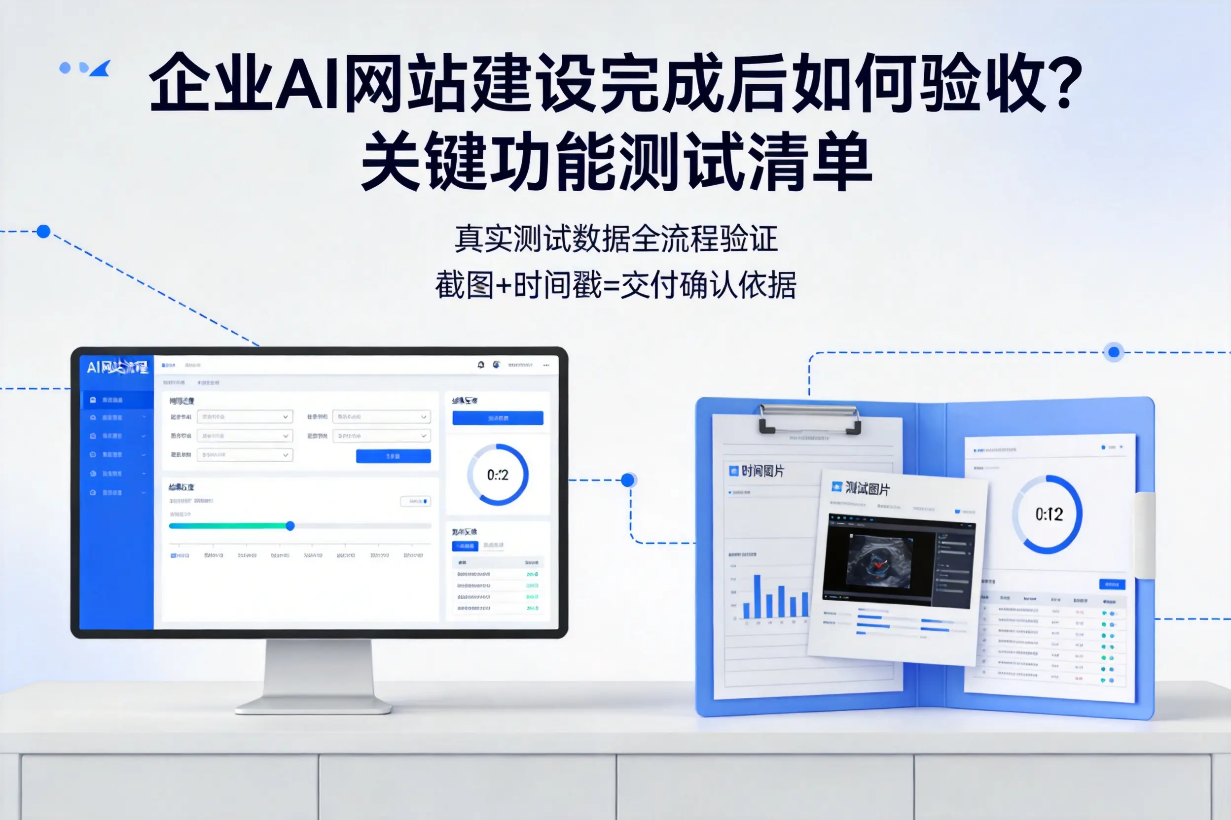 嘉峪关企业AI网站建设完成后如何验收?关键功能测试清单