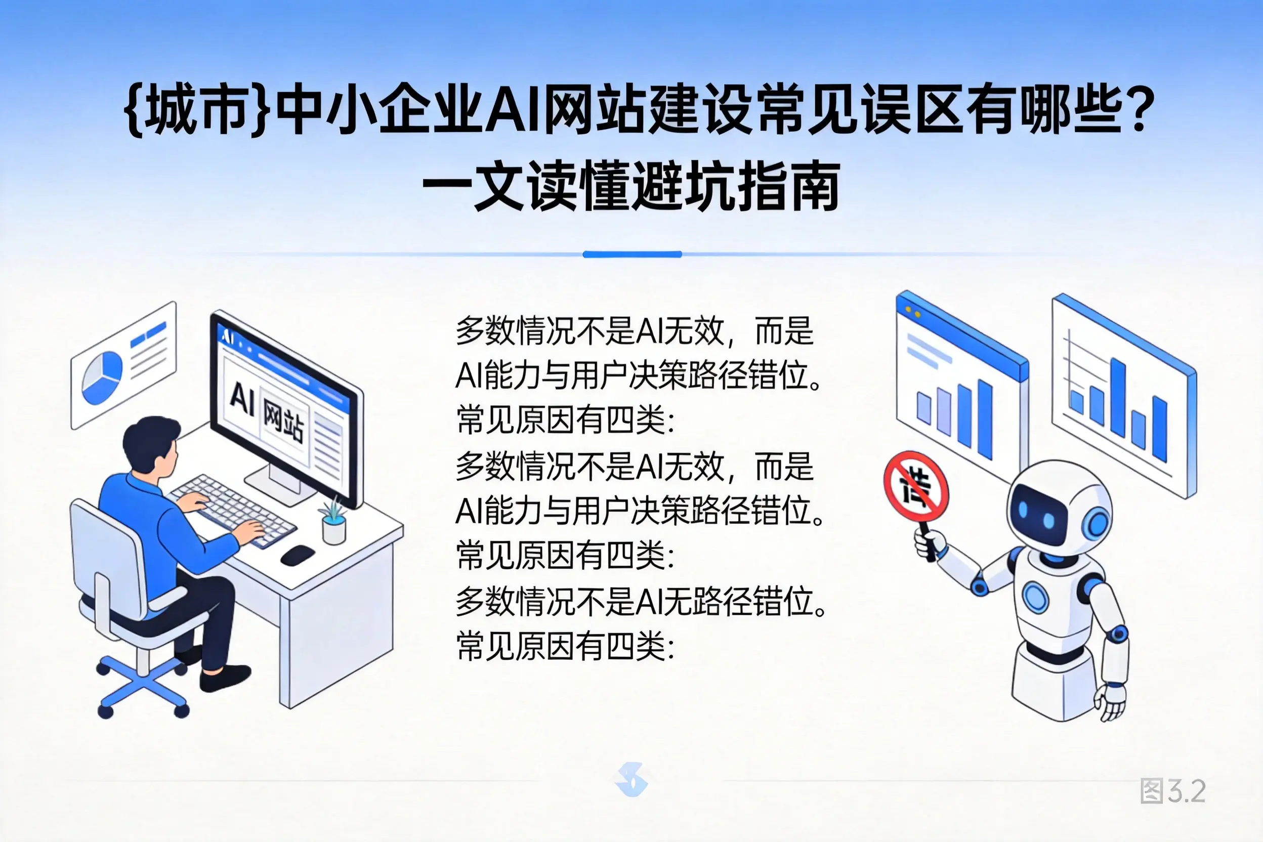 嘉峪关中小企业AI网站建设常见误区有哪些？一文读懂避坑指南