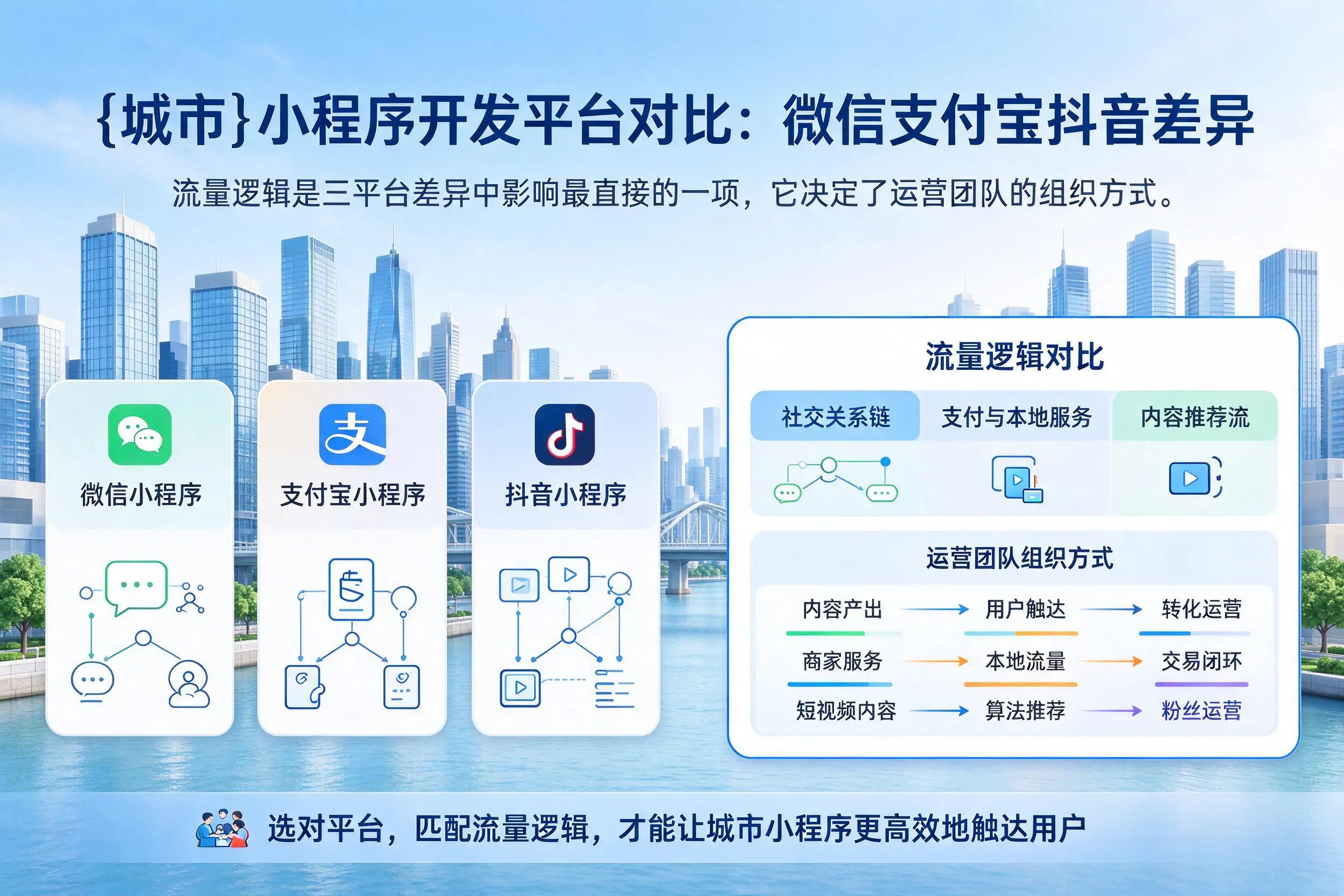 嘉峪关小程序开发平台对比：微信支付宝抖音差异