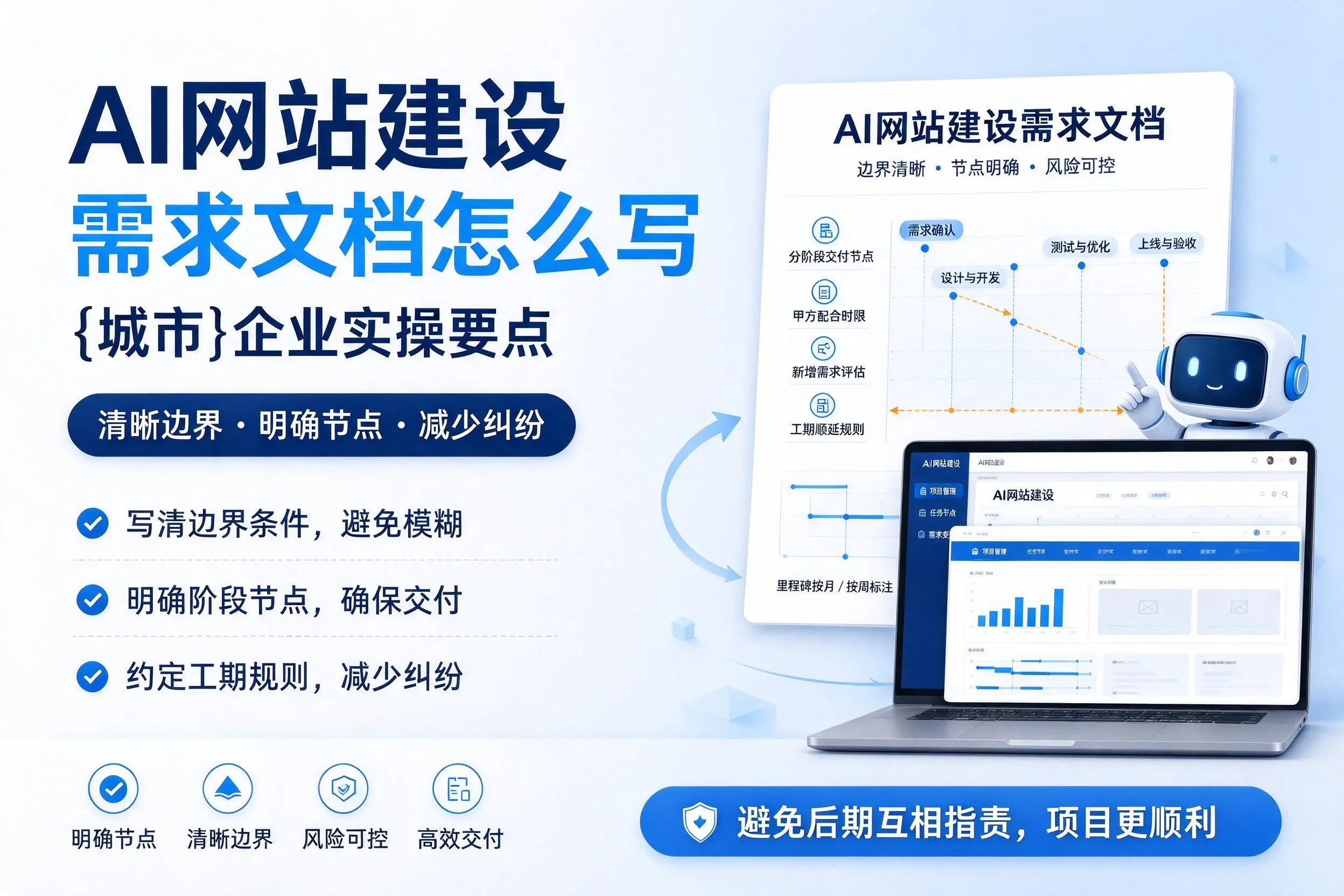 AI网站建设需求文档怎么写，嘉峪关企业实操要点